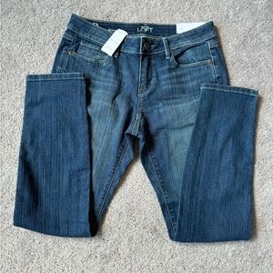 Ann Taylor Loft 2P Curvy Skinny Jeans